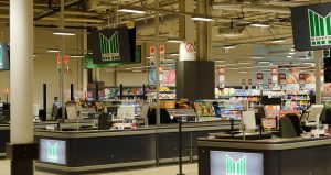 Checkout areas