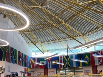 middle school lighting controls