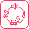 Environmental monitoring icon