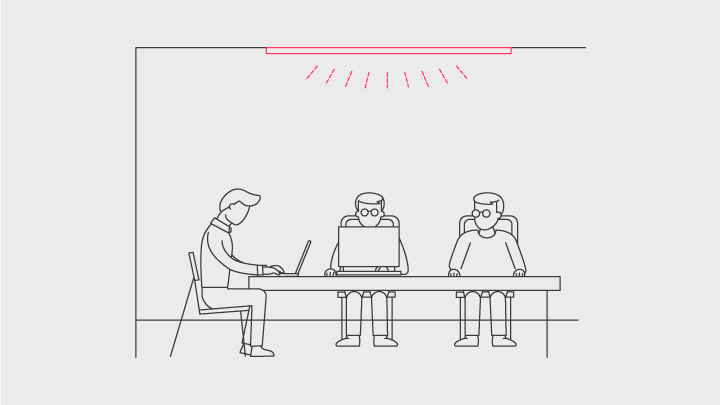 Interact Office Indoor navigation software animation