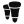 Group icon representing a collection or group function, displayed in solid black on a transparent background.