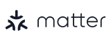 Matter logo and text displayed on a white background.