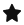 Black star icon on a transparent background.