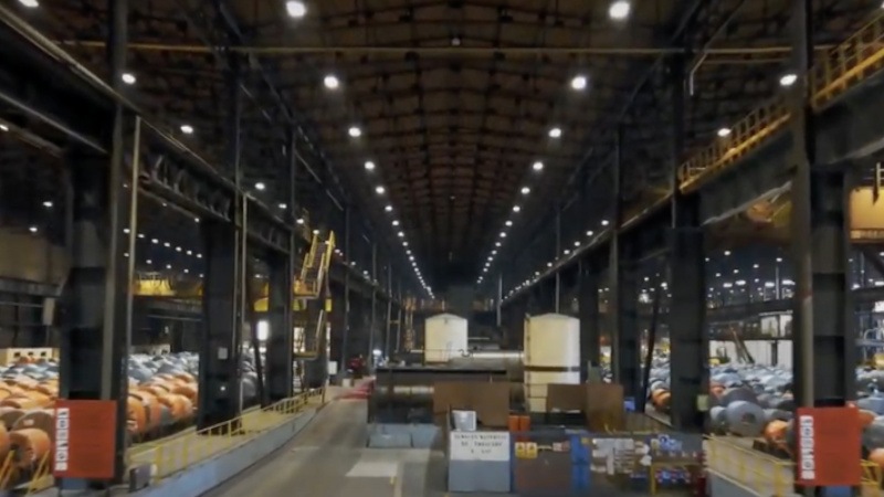 La lumi&egrave;re en tant que service chez ArcelorMittal Sagunto, Espagne