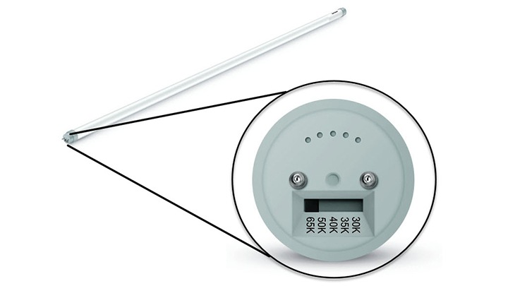 Selectable TLED CCT lamps