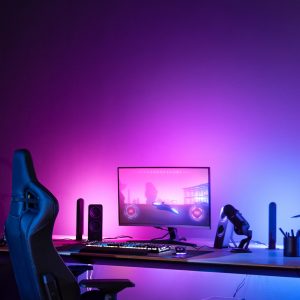 Altoppslukende LED-belysning