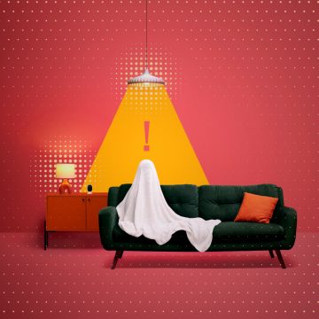 Détecteur de lumière intelligent pour surveillance de la maison