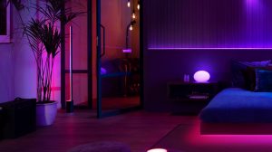 Works with Philips Hue colour-capable lights