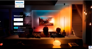 Logga in på affiliateplattformen för Philips Hue