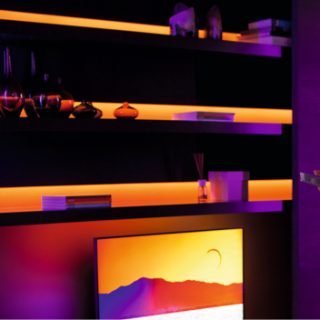 LED-ljuslist för vardagsrum