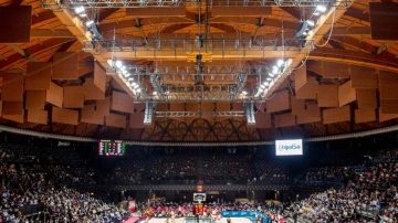 Intelligent belysning forvandler Unipol Arena i Bologna