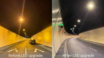 Dublin Port Tunnel får en energisnål LED-belysningsuppgradering