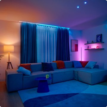 Descubra todos os produtos de iluminação inteligente